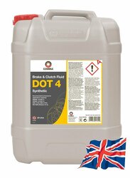 COMMA DOT 4 BRAKE FLUID (20L)_жидкость тормозная! DOT 4