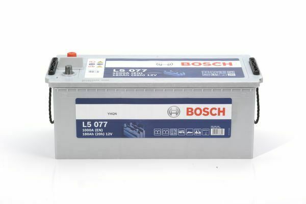 Аккумулятор bosch l5 12v 180ah 1000a etn 3 b00 513x223x223mm 45.1kg