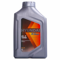 HYUNDAI Xteer Gear Oil-5 75W90 (1L)_масло трансмиссионное полусинт. API GL-5