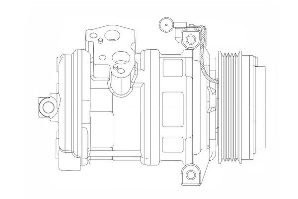 Компрессор кондиц. для а/м BMW X5 (E53) (00-)/Land Rover Range Rover III (02-)