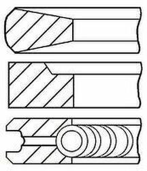 Комплект поршневых колец