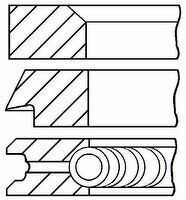 Комплект поршневых колец