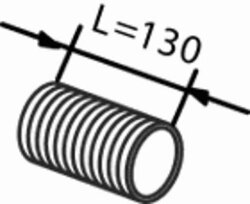 Гофрированная труба, выхлопная система
