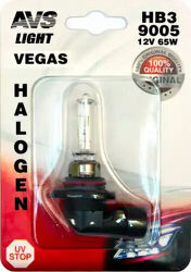 Галогенная лампа AVS Vegas в блистере HB3/9005.12V.60W.1шт