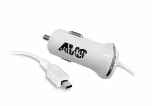 Зарядное устройство 12/24 В miniUSB 1,2 А AVS