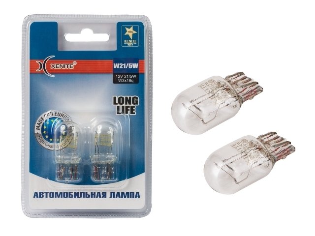 Лампа накаливания W21/5W LONG LIFE (12V)