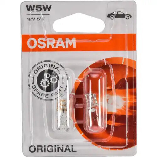 Osram original line 2825-02b w5w 12v 5w w2.1×9.5d