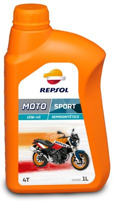 Моторное масло для 4-Такт REPSOL Moto Sport 4T SAE 10W-40 (1л)