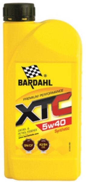 Масло моторное синтетическое BARDAHL XTC 5W40, 1L