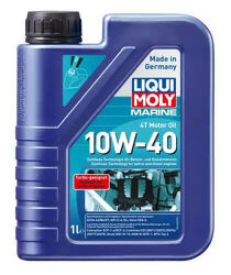 Моторное масло Marine 4T Motor Oil 10W-40 (Полусинтетическое ,1л)