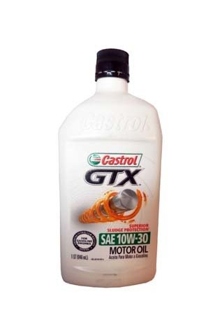 Моторное масло CASTROL GTX SAE 10W-30 Motor Oil (0,946л)