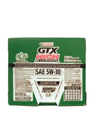 Моторное масло CASTROL GTX High Mileage SAE 5W-30 Motor Oil (0,946л)