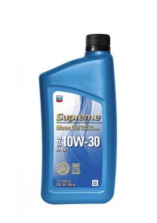 Моторное масло CHEVRON Supreme Motor Oil SAE 10W-30 (0,946л)