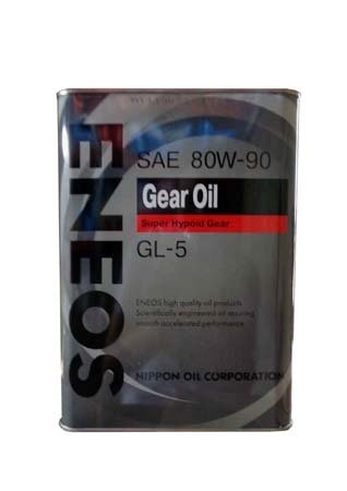Трансмиссионное масло ENEOS Gear Oil GL-5 SAE 80W-90 (4л)