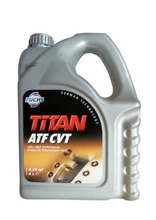 FUCHS TITAN ATF CVT (4L)_жидкость гидравлическая! MB236.20, VWTL52180, G052180 (жёлтая)