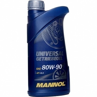 Масло трансмиссионное MANNOL UNIVERSAL GETRIEBEOEL, 80W-90, 1л, UG10180