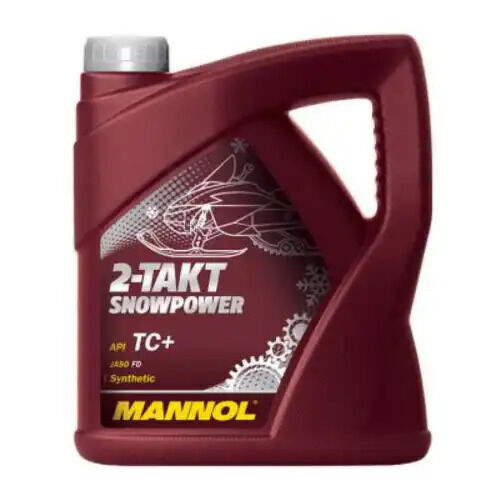 Моторное масло mannol 2-тakt snowpower, 4 л, 4036021401676