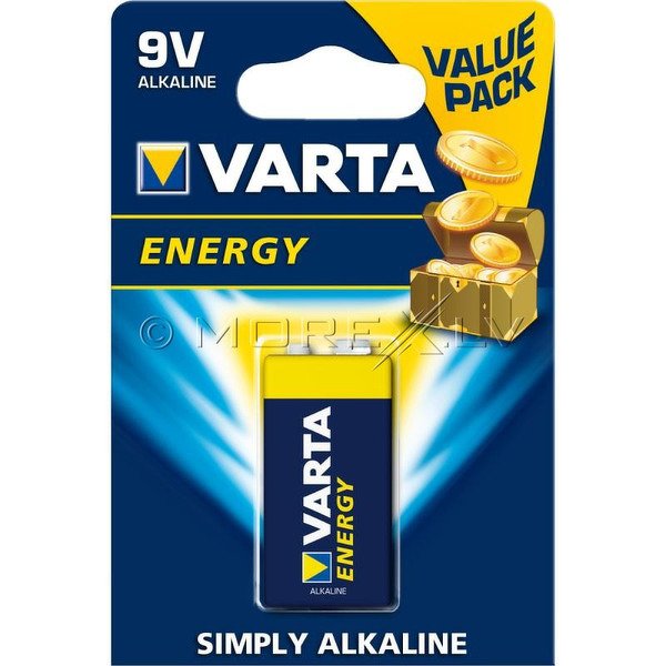 04122229411_батарейка 1шт VARTA ENERGY 9V 6LR3146 (крона)!