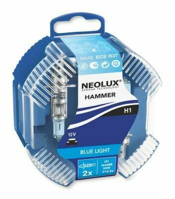 eolux Лампа H1 55W 12V P14.5s BLUE (xenon effect)
