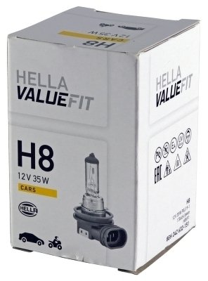 Лампа накаливания VALUEFIT, H8 12V 35W PGJ 191