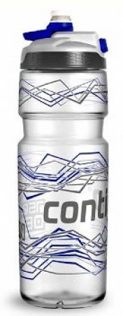 Бутыль для воды Contigo Devon с носиком легкосжимаемая, серебристо-синяя, 750 мл, 10000185