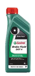 Жидкость тоpмозная castrol brake fluid dot 4. 1 л