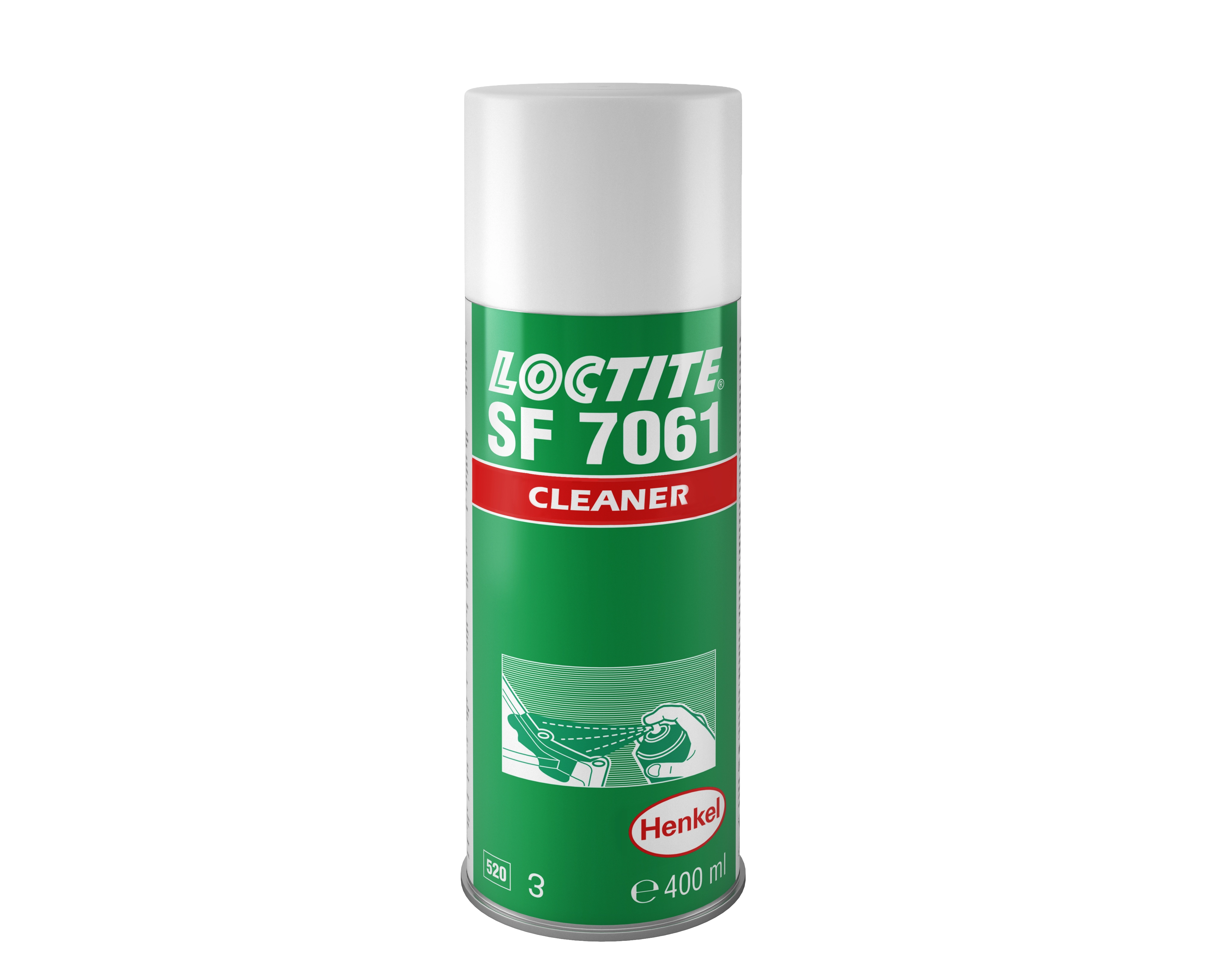 Быстродействующий очиститель (спрей), для металлов LOCTITE SF 7061 400ML