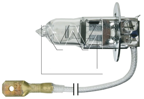 Лампа галогеновая H3 12V 55W PK 22S