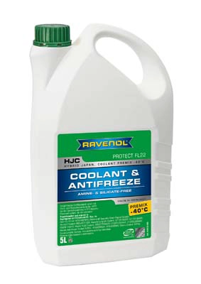 Антифриз готовый к применению HJC Hybrid Japanese Coolant PREMIX -40°C (5л)