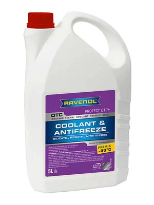 Антифриз готовый OTC Organic Technology Coolant Premix -40°C (5л)